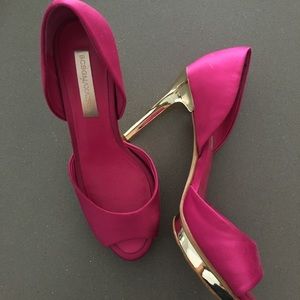 Bcbg Maxazria satin heels